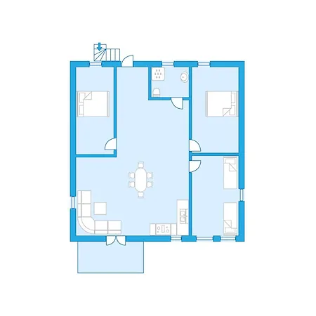 Gurevika By Interhome Apartment Nord Huglo