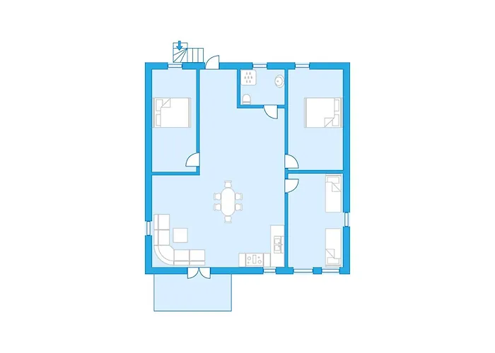 Gurevika By Interhome Apartament Nord Huglo